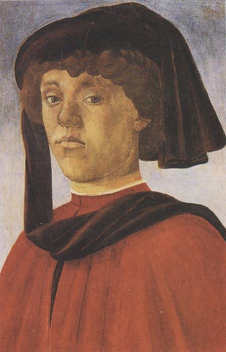 Sandro Botticelli Portrait of a Young Man (mk36) oil painting picture